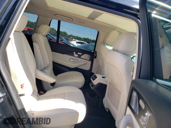 2022 Mercedes-Benz GLS 450 with VIN 4JGFF5KE7NA789310, listed as a Copart auction lot 67919734 with 51,214 mi miles and Salvage Title. Bid and sale history available at DreamBid. Image 11.