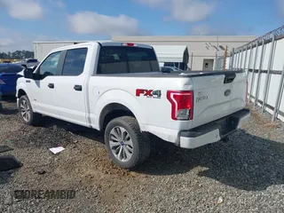 2017 Ford F-150 XL with VIN 1FTEW1EG7HKE49336, listed as a IAAI auction lot 41515931 with 227,722 mi miles. Bid and sale history available at carsss.com. Image 3.