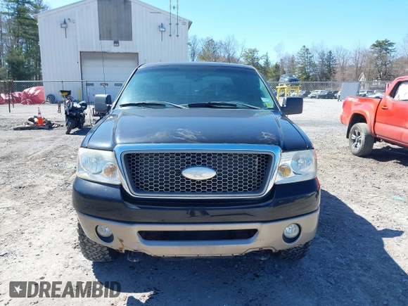 2006 Ford F-150 XLT with VIN 1FTPW14586KC90896, listed as a IAAI auction lot 41910761 with 115,657 mi miles. Bid and sale history available at carsss.com. Image 6.