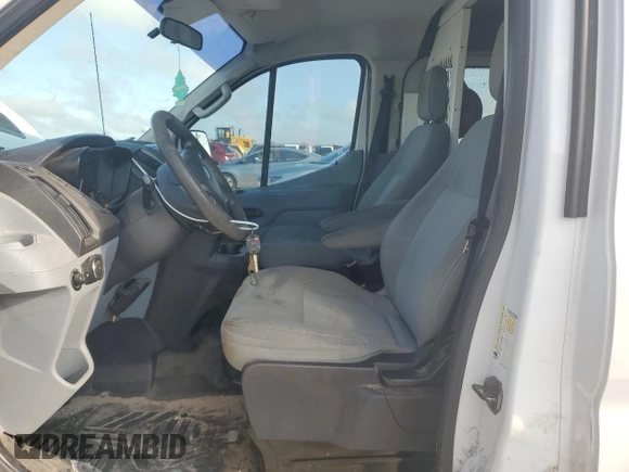 2015 Ford Transit Cargo with VIN 1FTNR1ZM4FKA33992, listed as a Copart auction lot 74308214 with 115,095 mi miles and Salvage Title. Bid and sale history available at DreamBid. Image 7.