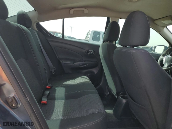 2017 Nissan Versa Sedan SV with VIN 3N1CN7AP4HL850251, listed as a Copart auction lot 48342705 with 80,591 mi miles and Salvage Title. Bid and sale history available at carsss.com. Image 10.