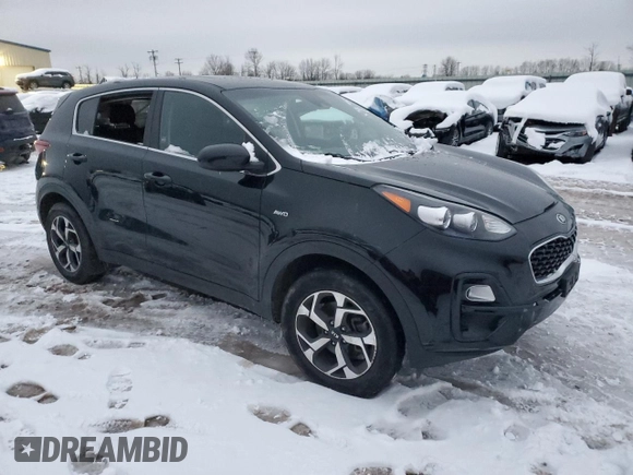 2021 Kia Sportage LX with VIN KNDPMCAC5M7892238, listed as a Copart auction lot 83064634 with 70,051 mi miles and Non Repairable. Bid and sale history available at carsss.com. Image 4.