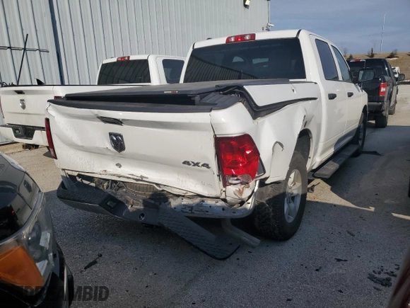 2020 Ram 1500 SSV with VIN 1C6RR7XTXLS159453, listed as a Copart auction lot 43689745 with 49,263 mi miles and Salvage Title. Bid and sale history available at carsss.com. Image 3.
