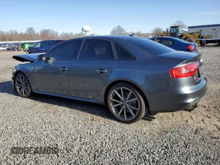 2015 Audi S4 Premium Plus with VIN WAUBGAFLXFA047726, listed as a Copart auction lot 82023654 with 119,192 mi miles and Salvage Title. Bid and sale history available at carsss.com. Image 2.