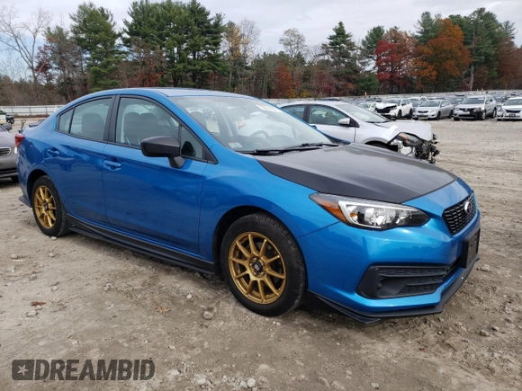 2023 Subaru Impreza with VIN 4S3GKAB61P3602222, listed as a Copart auction lot 78674434 with 19,416 mi miles and Salvage title. Bid and sale history available at DreamBid. Image 4.