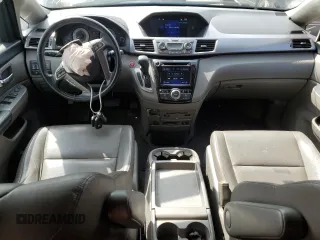 2015 Honda Odyssey EX-L with VIN 5FNRL5H61FB116578, listed as a Copart auction lot 53251415 with 148,497 mi miles and Salvage Title. Bid and sale history available at DreamBid. Image 8.
