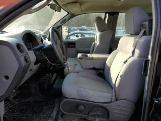 2005 Ford F-150 STX with VIN 1FTRX14WX5NA53841, listed as a Copart auction lot 89289015 with 243,460 mi miles and Salvage Title. Bid and sale history available at carsss.com. Image 7.