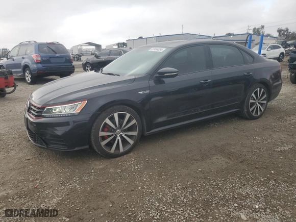 2018 Volkswagen Passat V6 GT with VIN 1VWJM7A33JC039527, listed as a Copart auction lot 87466884 with 76,525 mi miles and Salvage Title. Bid and sale history available at carsss.com. Image 1.
