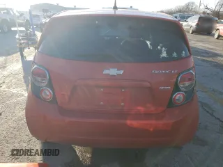 2013 Chevrolet Sonic LT with VIN 1G1JC6SB2D4228540, listed as a Copart auction lot 85100394 with 95,613 mi miles and Salvage Title. Bid and sale history available at carsss.com. Image 6.