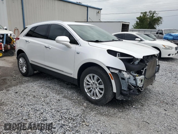 2019 Cadillac XT5 FWD with VIN 1GYKNARSXKZ207489, listed as a Copart auction lot 62912425 with 71,444 mi miles and Salvage title. Bid and sale history available at DreamBid. Image 4.