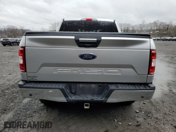 2018 Ford F-150 XL with VIN 1FTEW1E59JFC37258, listed as a Copart auction lot 52680255 with 93,966 mi miles and Salvage title. Bid and sale history available at DreamBid. Image 6.