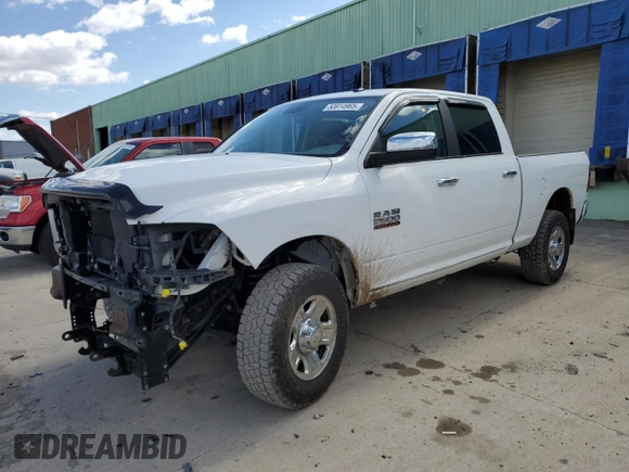 2016 Ram 2500 SLT with VIN 3C6TR5DT5GG268284, listed as a Copart auction lot 50614965 with 141,094 mi miles and Salvage Title. Bid and sale history available at carsss.com. Image 1.