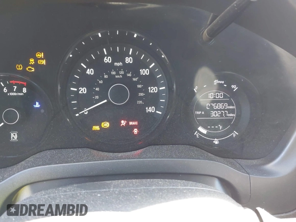 2016 Honda HR-V EX with VIN 3CZRU5H57GM728022, listed as a IAAI auction lot 41738048 with 76,869 mi miles and . Bid and sale history available at DreamBid. Image 7.