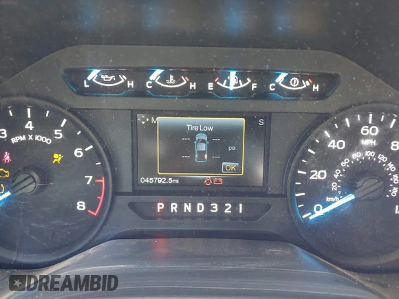 2016 Ford F-150 XL with VIN 1FTMF1C8XGKE31614, listed as a IAAI auction lot 41958557 with 45,792 mi miles and . Bid and sale history available at DreamBid. Image 7.