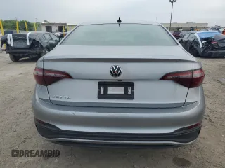 2024 Volkswagen Jetta S with VIN 3VW5M7BU7RM091813, listed as a Copart auction lot 65506645 with 18,901 mi miles and Non repairable. Bid and sale history available at DreamBid. Image 6.