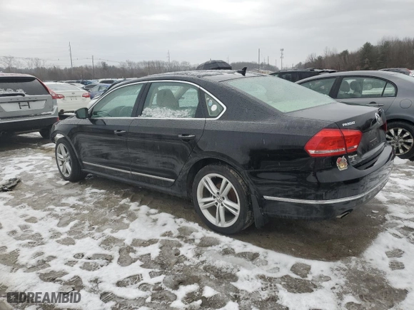 2014 Volkswagen Passat SEL Premium with VIN 1VWCS7A35EC113454, listed as a Copart auction lot 44992095 with 59,057 mi miles and Clean Title. Bid and sale history available at carsss.com. Image 2.