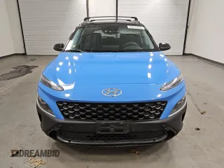 2022 Hyundai Kona SEL with VIN KM8K6CAB0NU771174, listed as a Copart auction lot 45456695 with 34,120 mi miles and Clean Title. Bid and sale history available at DreamBid. Image 5.