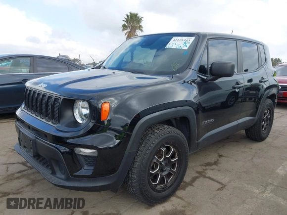 2021 Jeep Renegade Upland z VIN ZACNJDABXMPM49550, wystawiony jako IAAI lot #42121343 z przebiegiem 54 674 mil mil oraz . Historia ofert i sprzedaży dostępna na DreamBid. Obrazek 17.