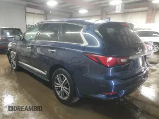 2020 Infiniti QX60 Luxe with VIN 5N1DL0MN7LC532276, listed as a Copart auction lot 50309855 with 14,951 mi miles and Salvage Title. Bid and sale history available at DreamBid. Image 2.