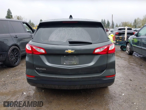2020 Chevrolet Equinox LS with VIN 3GNAXHEV6LS501658, listed as a IAAI auction lot 41980000 with 77,963 mi miles. Bid and sale history available at carsss.com. Image 17.