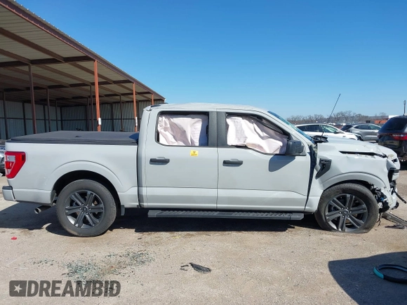 2023 Ford F-150 XL with VIN 1FTEW1C56PKE37212, listed as a IAAI auction lot 41752527 with 1 mi miles. Bid and sale history available at carsss.com. Image 13.