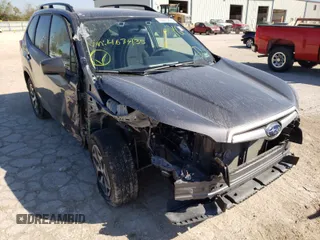 2020 Subaru Forester Premium with VIN JF2SKAJCXLH467435, listed as a Copart auction lot 53973331 with 6,070 mi miles and Salvage Title. Bid and sale history available at carsss.com. Image 1.