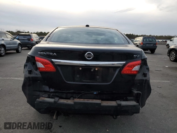 2015 Nissan Sentra SV with VIN 3N1AB7APXFY226048, listed as a Copart auction lot 80827454 with 99,428 mi miles and Non Repairable. Bid and sale history available at carsss.com. Image 6.