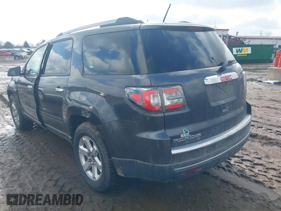 2013 GMC Acadia SLE with VIN 1GKKRNED9DJ261414, listed as a IAAI auction lot 41682183 with 170,575 mi miles. Bid and sale history available at carsss.com. Image 3.