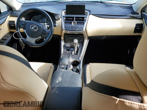 2017 Lexus NX with VIN JTJYARBZ9H2073686, listed as a Copart auction lot 52531925 with 33,349 mi miles and Non Repairable. Bid and sale history available at carsss.com. Image 8.