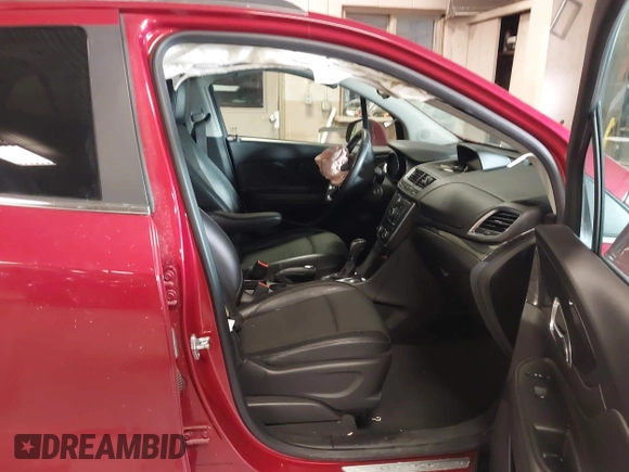2015 Buick Encore Convenience with VIN KL4CJFSB4FB264728, listed as a IAAI auction lot 41690691 with 101,731 mi miles. Bid and sale history available at carsss.com. Image 5.