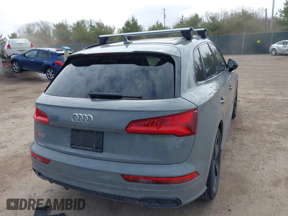 2019 Audi SQ5 Prestige with VIN WA1C4AFY2K2071710, listed as a IAAI auction lot 41893399 with 90,393 mi miles. Bid and sale history available at carsss.com. Image 4.