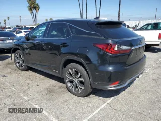 2021 Lexus RX 450h with VIN 2T2HGMDA9MC067213, listed as a Copart auction lot 48599255 with 28,234 mi miles and Salvage title. Bid and sale history available at DreamBid. Image 2.