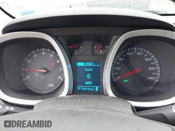 2017 Chevrolet Equinox LS with VIN 2GNALBEK9H1586450, listed as a IAAI auction lot 41938530 with 116,119 mi miles and . Bid and sale history available at DreamBid. Image 7.