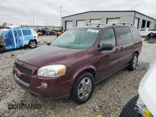 2007 Chevrolet Uplander LT w/3LT with VIN 1GNDV331X7D119189, listed as a Copart auction lot 80331354 with 126,673 mi miles and Salvage Title. Bid and sale history available at carsss.com. Image 1.