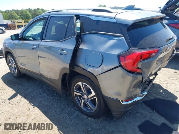 2020 GMC Terrain SLT z VIN 3GKALPEVXLL185114, wystawiony jako IAAI lot #42137871 z przebiegiem 57 704 mil mil oraz . Historia ofert i sprzedaży dostępna na DreamBid. Obrazek 3.