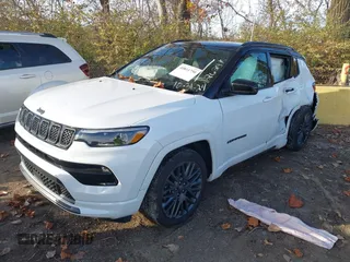 2023 Jeep Compass (RED) Edition with VIN 3C4NJDCN6PT502624, listed as a IAAI auction lot 40811750 with 18,595 mi miles and . Bid and sale history available at carsss.com. Image 17.