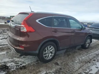 2015 Honda CR-V EX-L with VIN 5J6RM4H78FL121106, listed as a Copart auction lot 50374765 with 33,208 mi miles and Salvage Title. Bid and sale history available at carsss.com. Image 3.