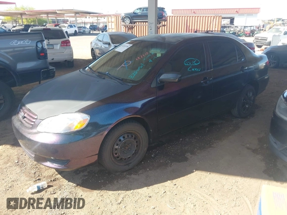 2004 Toyota Corolla CE with VIN 2T1BR32E24C275051, listed as a IAAI auction lot 42018700 with 150,845 mi miles and . Bid and sale history available at DreamBid. Image 2.