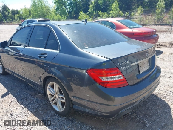 2014 Mercedes-Benz C-Class C 250 Sport with VIN WDDGF4HB5EA964773, listed as a IAAI auction lot 42098638 with 113,333 mi miles. Bid and sale history available at carsss.com. Image 3.