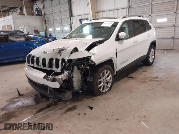 2017 Jeep Cherokee Latitude with VIN 1C4PJLCS7HW549570, listed as a IAAI auction lot 41276093 with 135,664 mi miles and . Bid and sale history available at carsss.com. Image 2.