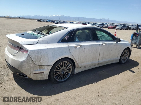 2013 Lincoln MKZ Hybrid with VIN 3LN6L2LU3DR822353, listed as a Copart auction lot 52354815 with Not provided miles and Salvage title. Bid and sale history available at DreamBid. Image 3.