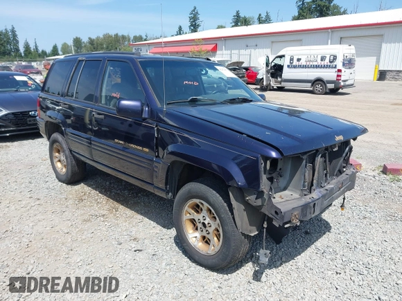 1997 Jeep Grand Cherokee Limited с VIN 1J4GZ78YXVC549289, выставлен на аукционе IAAI как лот 42474073 с пробегом 265 188 миль миль и . История ставок и продаж доступна на DreamBid. Изображение 1.
