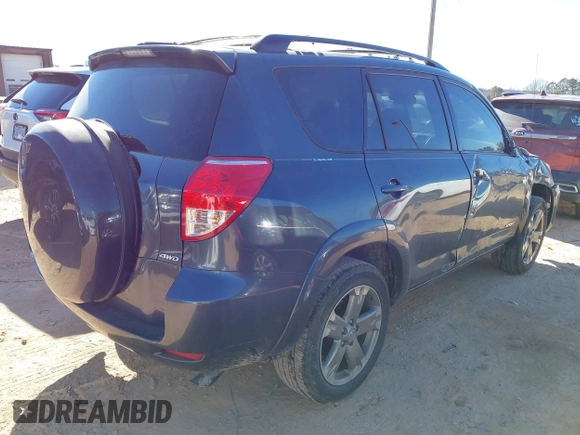 2008 Toyota RAV4 Sport with VIN JTMBK32V886044902, listed as a IAAI auction lot 41324485 with 104,312 mi miles. Bid and sale history available at carsss.com. Image 4.