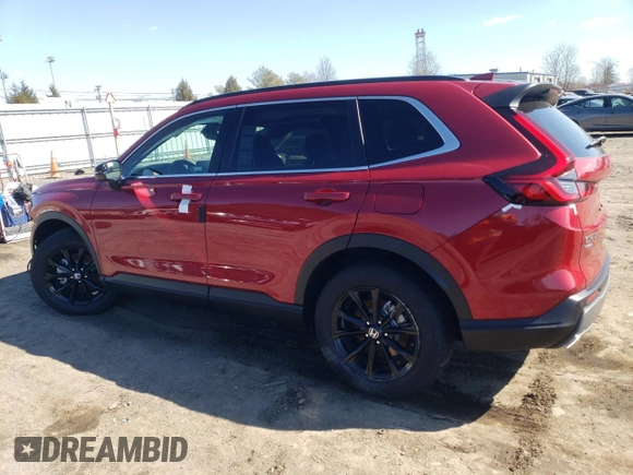 2025 Honda CR-V Sport-L with VIN 5J6RS6H8XSL023702, listed as a Copart auction lot 46488835 with Not Provided miles and Salvage Title. Bid and sale history available at DreamBid. Image 2.