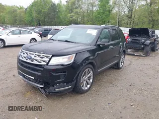 2018 Ford Explorer Limited with VIN 1FM5K7F89JGB67600, listed as a IAAI auction lot 41972087 with 127,221 mi miles and . Bid and sale history available at carsss.com. Image 2.