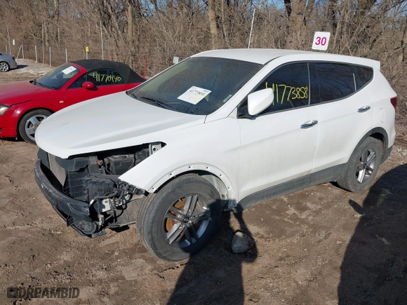 2018 Hyundai Santa Fe Sport 2.4L with VIN 5NMZTDLB1JH084088, listed as a IAAI auction lot 41773858 with 119,824 mi miles. Bid and sale history available at carsss.com. Image 17.
