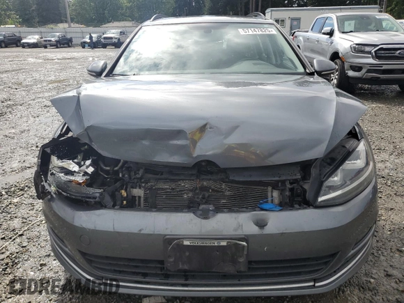 2015 Volkswagen Golf S z VIN 3VWCA7AU4FM501951, wystawiony jako Copart lot #57147825 z przebiegiem 159 178 mil mil oraz Szkoda całkowita • Salvage title. Historia ofert i sprzedaży dostępna na DreamBid. Obrazek 5.