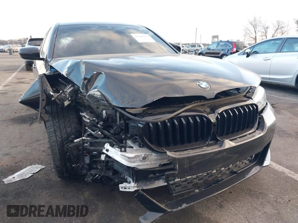 2021 BMW 5 Series 540i with VIN WBA53BJ02MWX06622, listed as a IAAI auction lot 41368197 with Not Provided miles and . Bid and sale history available at DreamBid. Image 6.