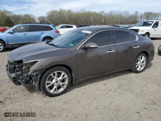 2012 Nissan Maxima 3.5 SV with VIN 1N4AA5AP3CC851034, listed as a Copart auction lot 49720165 with 233,611 mi miles and Salvage Title. Bid and sale history available at carsss.com. Image 1.