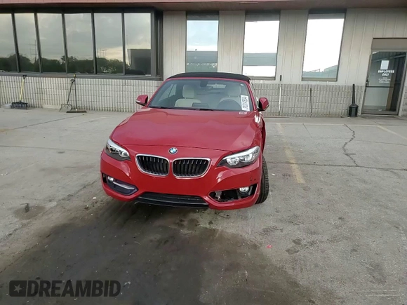 2017 BMW 2 Series 230i with VIN WBA2K9C30HV647412, listed as a Copart auction lot 70314504 with 49,695 mi miles and Salvage title. Bid and sale history available at DreamBid. Image 11.